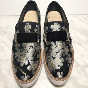 Zara Brocade Loafers, Size 38 (8)